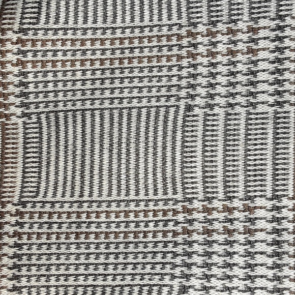 TOP 10 ONE PIECE PNTS SUIT. BLACK ABD WHITE TWEED PATTERN,  LARGE - Picture 6 of 11